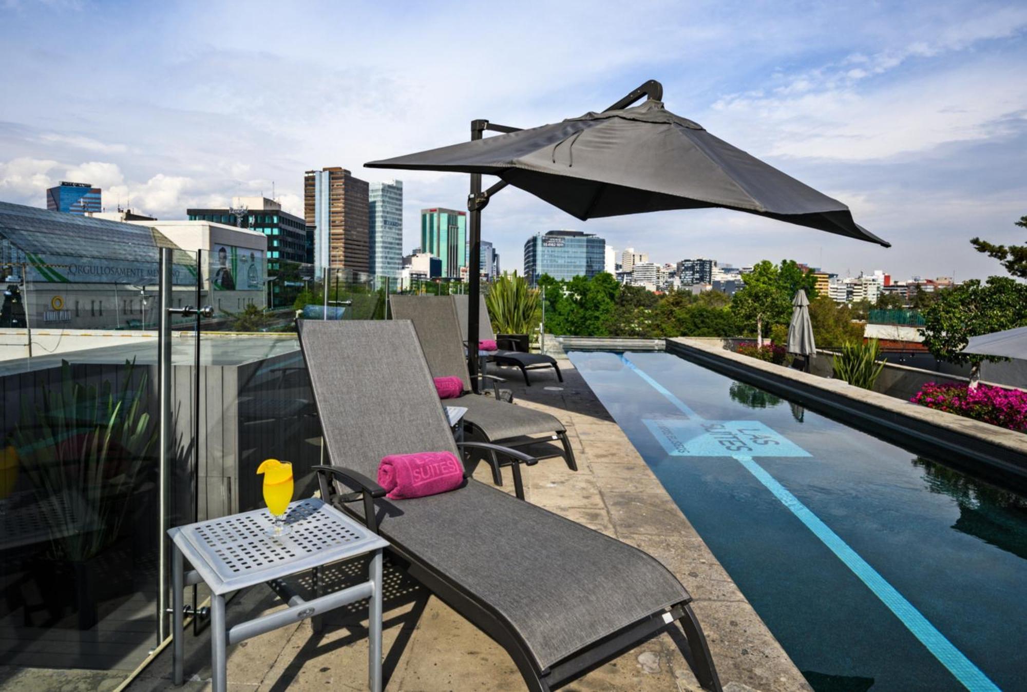Las Suites Campos Eliseos Мехико Экстерьер фото