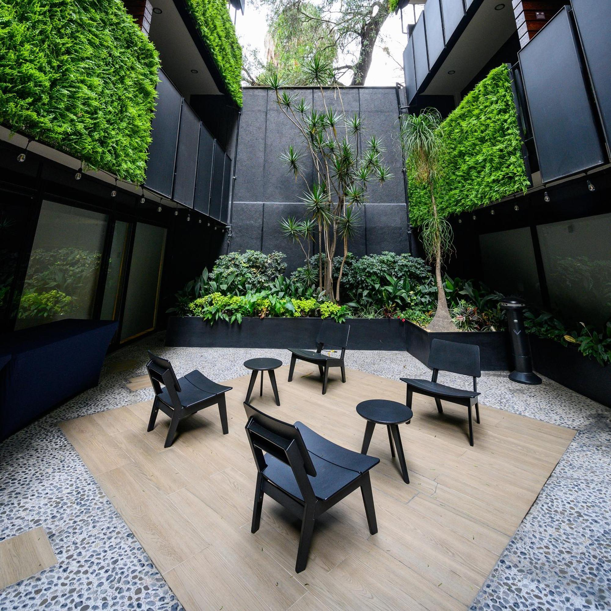 Las Suites Campos Eliseos Мехико Экстерьер фото
